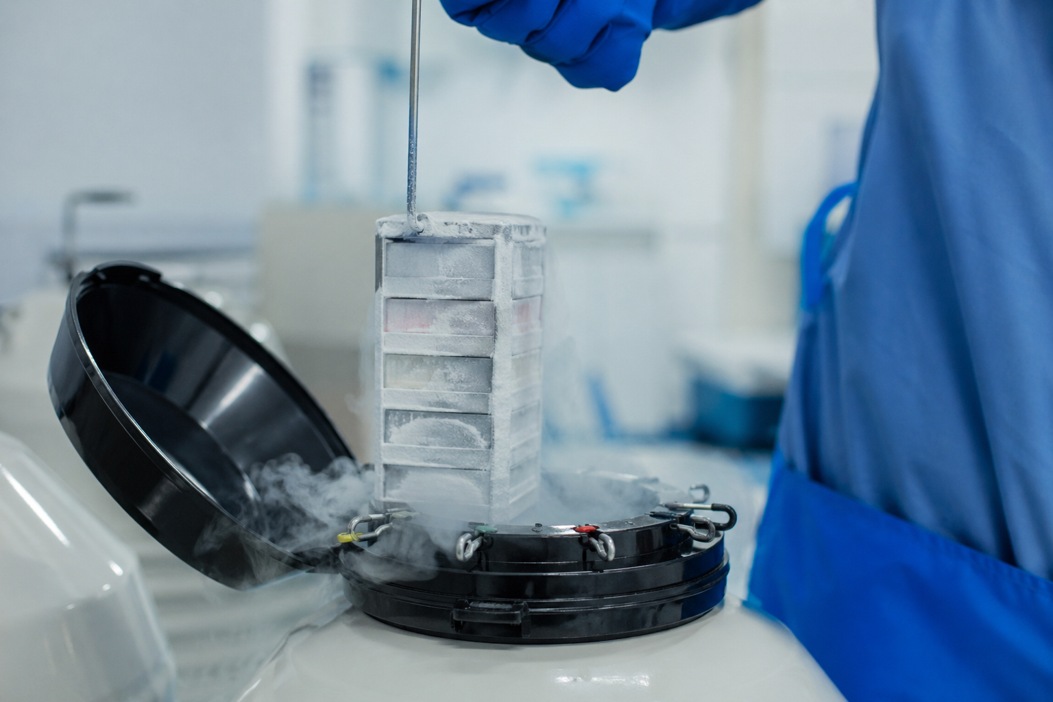 Etapas de Criopreservación