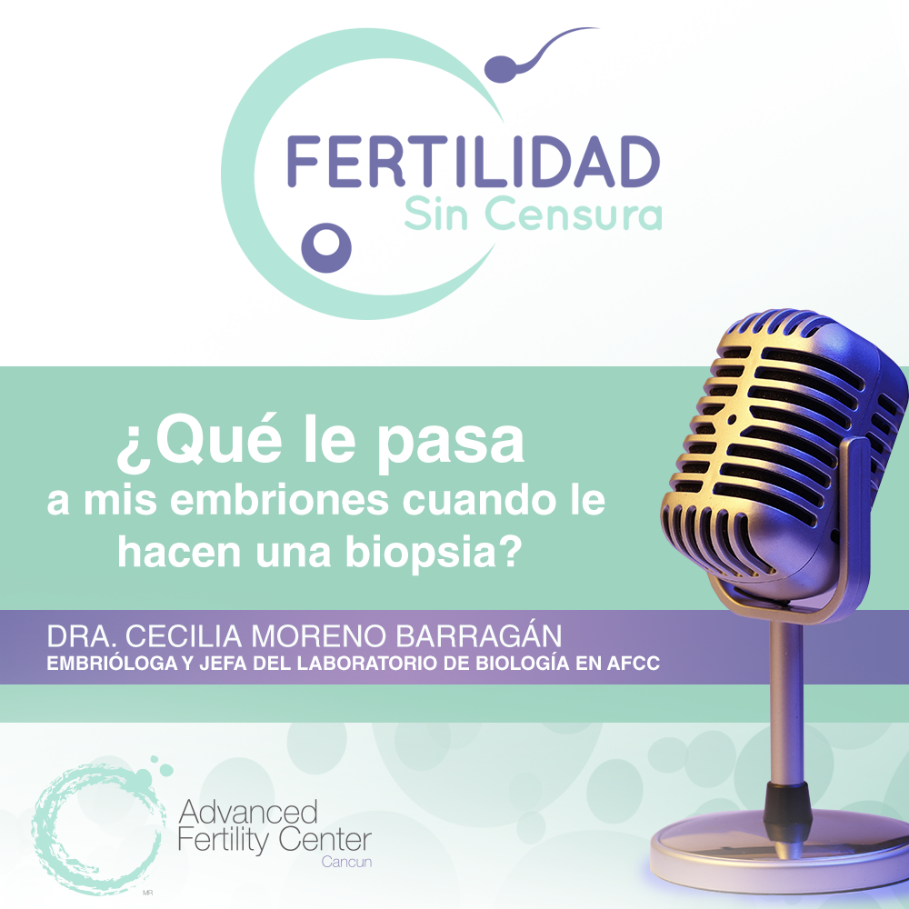 ¿Qué le pasa a mis embriones cuando le hacen una biopsia?