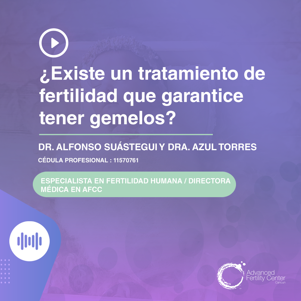 ¿Existe un tratamiento de fertilidad que garantice gemelos?