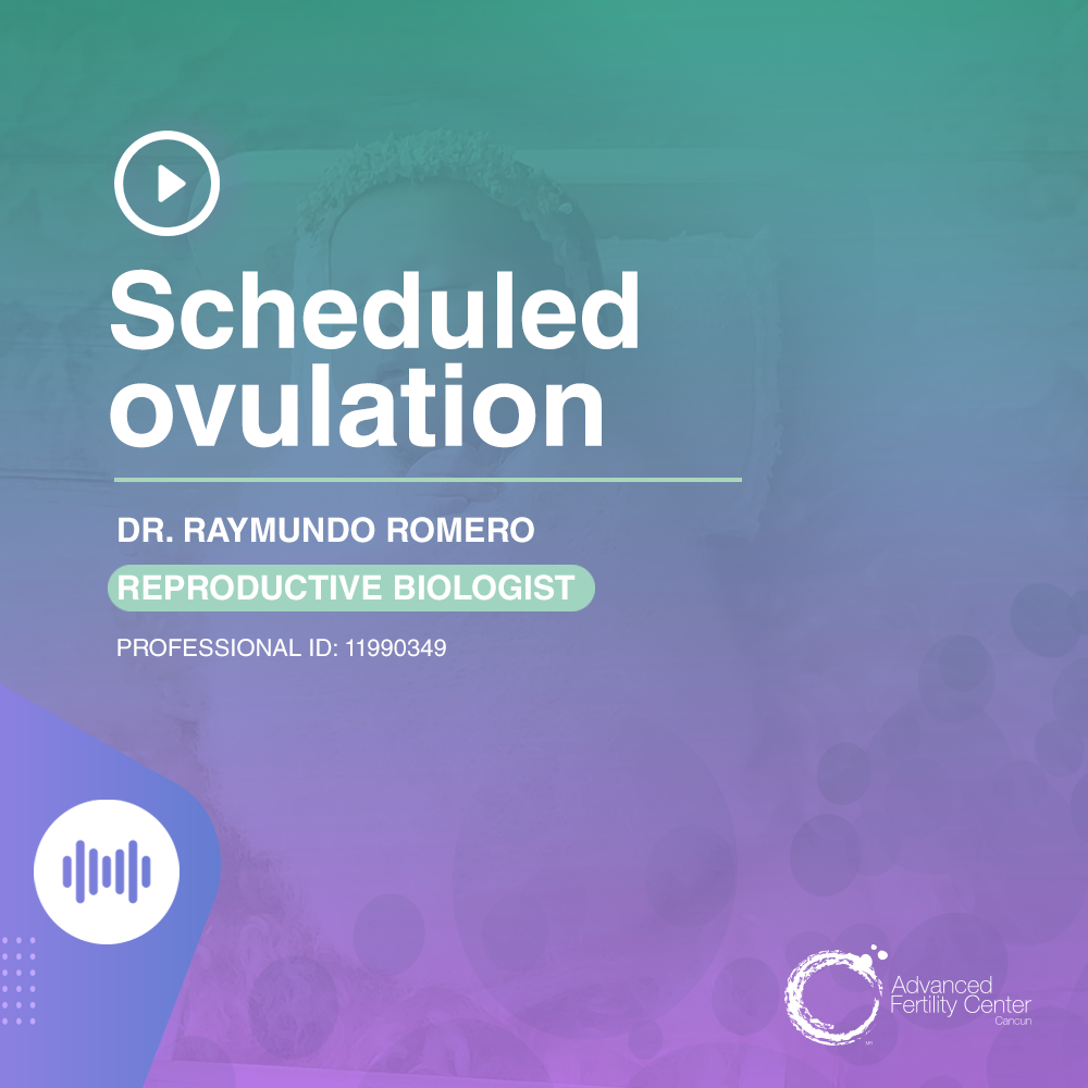 Scheduled ovulation