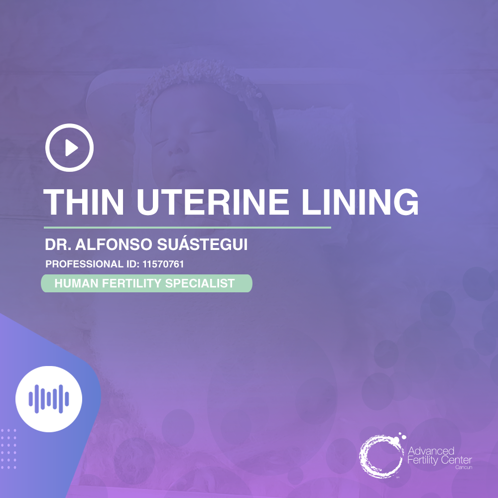 Thin uterine lining